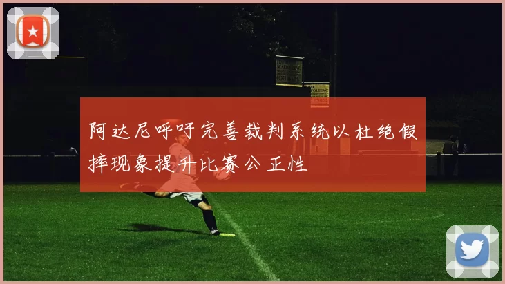 阿达尼呼吁完善裁判系统以杜绝假摔现象提升比赛公正性
